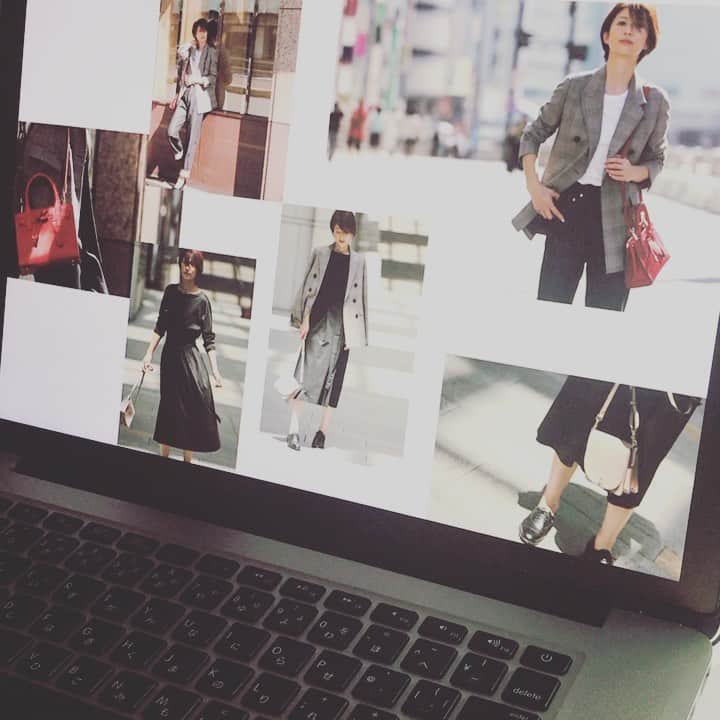 畑野ひろ子のインスタグラム：「@sanyo_style_magazine  9月にアップされる撮影してきました。  photographer  倉本ゴリ hairmake  福川雅顕 stylist  福田亜矢子」