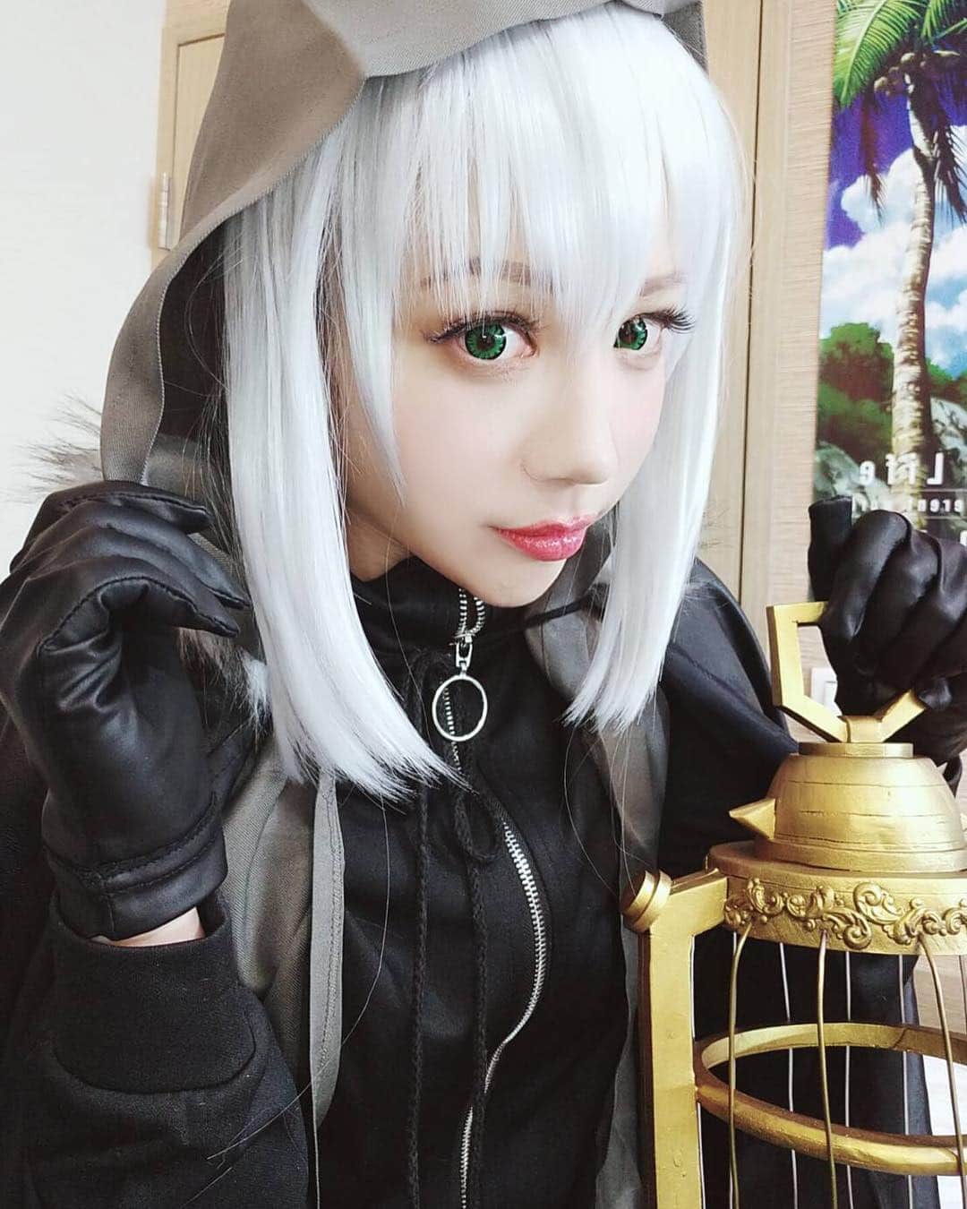千尋のインスタグラム：「格蕾❤️❤️❤️ 八月份Patreon的Tier1喔❤️❤️ August Patreon Tier1 / Gray 明天就要去日本啦❤️❤️❤️ C96預定 8/11comiket三日目 角色(虞美人泳裝) 8/12comiket四日目 10:30~14:00 (攤位西C29b) 角色 :尼祿(YD女僕)  Cosholic 16:00~20:00 (M7~10) 角色未定  物販 https://reurl.cc/y2vbl」