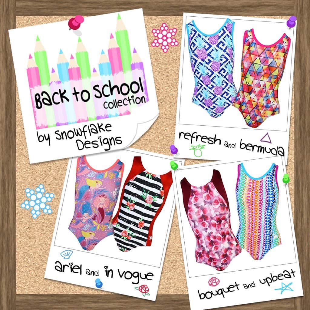 Inside Gymnasticsさんのインスタグラム写真 - (Inside GymnasticsInstagram)「#ad @snowflakedesigns new Back to School Collection is NOW AVAILABLE on their website! 12 FUN and FRESH designs are ready to get you geared up for back-to-school, and back to the gym after a long summer! Check them all out NOW at SnowflakeDesigns.com! ❄️☀️🤸🏾‍♂️ #USGymChamps #partnerpost #sponsored 😃🇺🇸」8月9日 23時34分 - insidegym