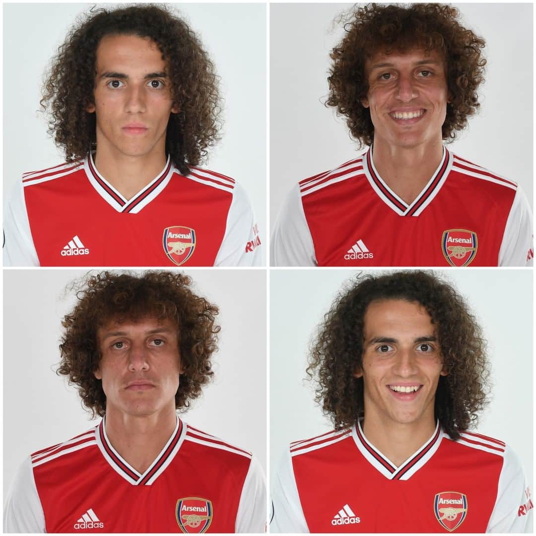 アーセナルFCさんのインスタグラム写真 - (アーセナルFCInstagram)「Hair they are - can you spot the difference? 🤣⁠ ⁠ #Guendouzi #Luiz #BemvindoDavid #Arsenal #AFC #COYG #Gunners」8月9日 23時30分 - arsenal
