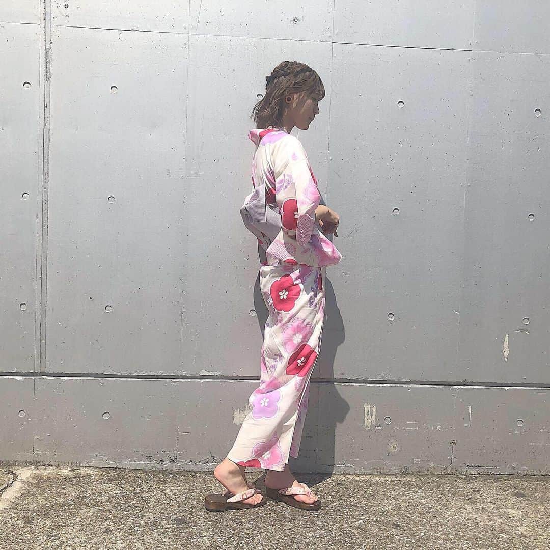 中野愛理さんのインスタグラム写真 - (中野愛理Instagram)「ㅤㅤㅤㅤㅤㅤㅤㅤㅤㅤㅤㅤ ㅤㅤㅤㅤㅤㅤㅤㅤㅤㅤㅤㅤ 今年初 浴衣👘‪❤︎ ㅤㅤㅤㅤㅤㅤㅤㅤㅤㅤㅤㅤ #浴衣 #ゆかたヘア #ゆかたまつり  ㅤㅤㅤㅤㅤㅤㅤㅤㅤㅤㅤㅤ」8月9日 23時51分 - airi_nakano_