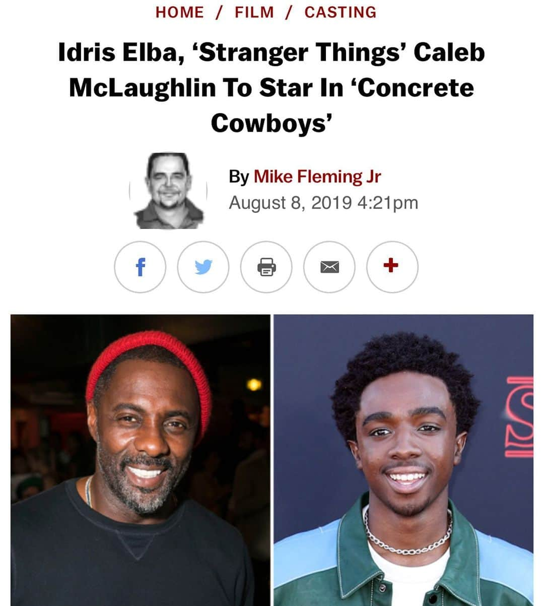 カレブ・マクラフリンさんのインスタグラム写真 - (カレブ・マクラフリンInstagram)「All praise due to the most high.🙏🏾 @idriselba #concretecowboys #BeYourBiggestFan #EmbraceYourFace」8月10日 0時01分 - therealcalebmclaughlin