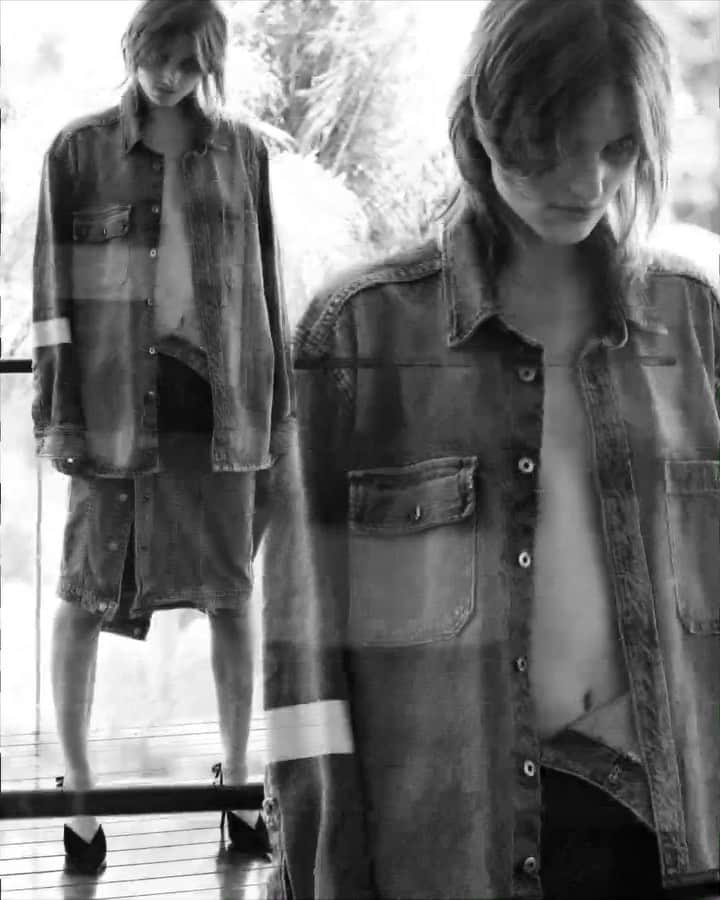 ハドソンのインスタグラム：「3... #HudsonJeans」