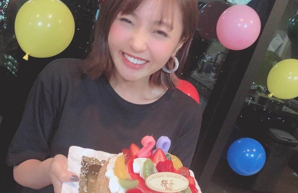 桜子さんのインスタグラム写真 - (桜子Instagram)「ゆづかがおいしいごはんをたくさん作ってくれたんだって🥺✨ #happybirthday」8月10日 0時13分 - ishibashi__88