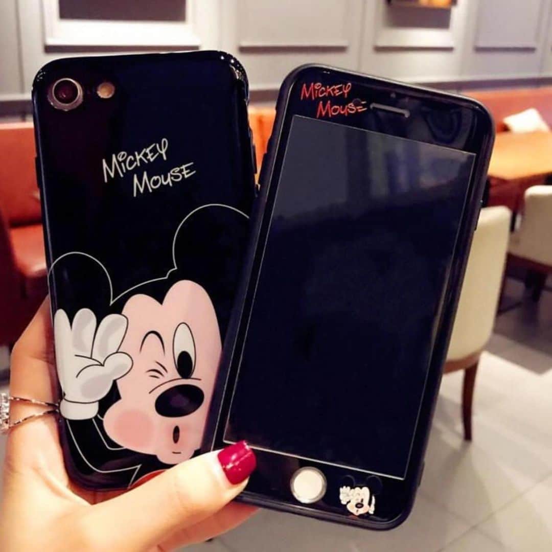 Outfits Selectionさんのインスタグラム写真 - (Outfits SelectionInstagram)「Cute Mickey Minnie 360 Phone Case + Glass Cover #sheinmagazine  Available at www.sheinmagazine.com」8月10日 0時21分 - outfits.selection