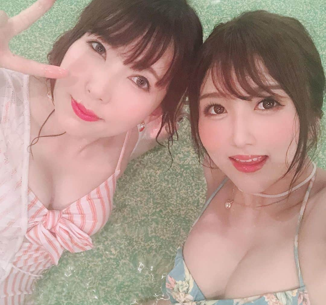 大槻ひびきさんのインスタグラム写真 - (大槻ひびきInstagram)「夏だし いっぱい楽しい事しよ🌻 お仕事もプライベートも がんばるよー😍 #サマーランド #サマラン #プール #pool #夏休み #夏 #summer #暑い #水着 #japan #girls #ひびはた」8月10日 0時29分 - yanhibi0221