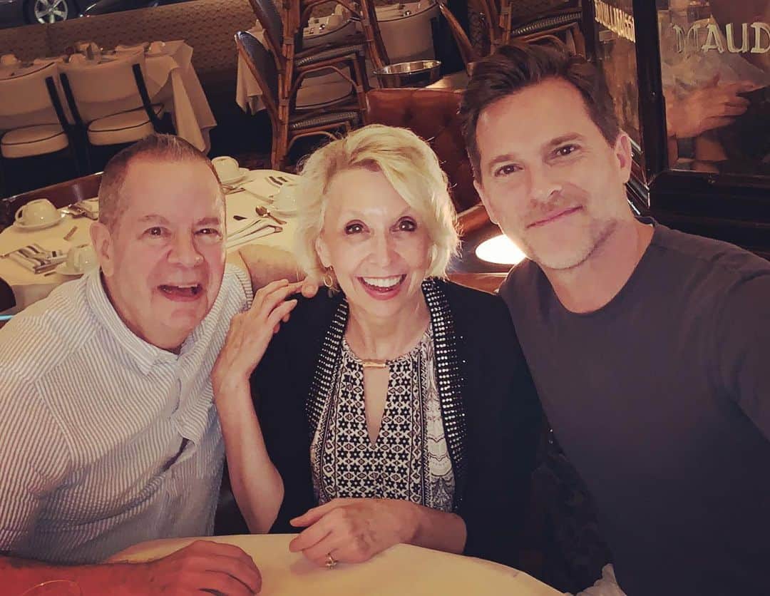 マイケル・ドイルのインスタグラム：「These two. #legends @actressjuliehalston #peterbartlett」