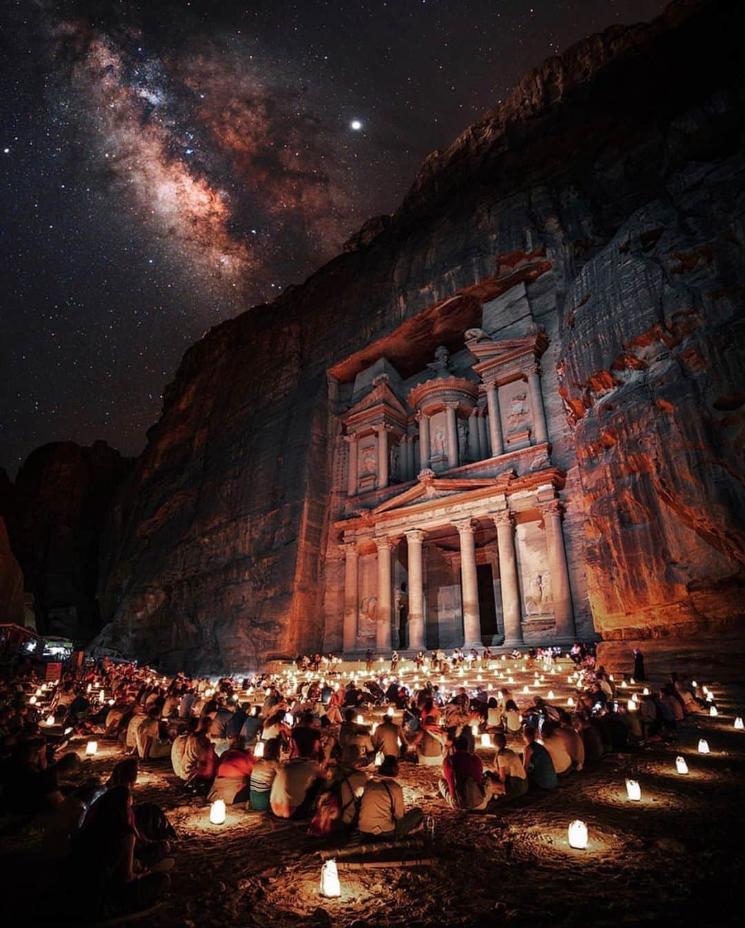 Canon Photographyさんのインスタグラム写真 - (Canon PhotographyInstagram)「The Milkyway above Petra, Jordan.  Absolutely amazing!  Photography | @stefanliebermannphoto  #cpfeatureme #petra #jordan #milkyway #nightphotography #longexposure」8月10日 1時00分 - cpcollectives