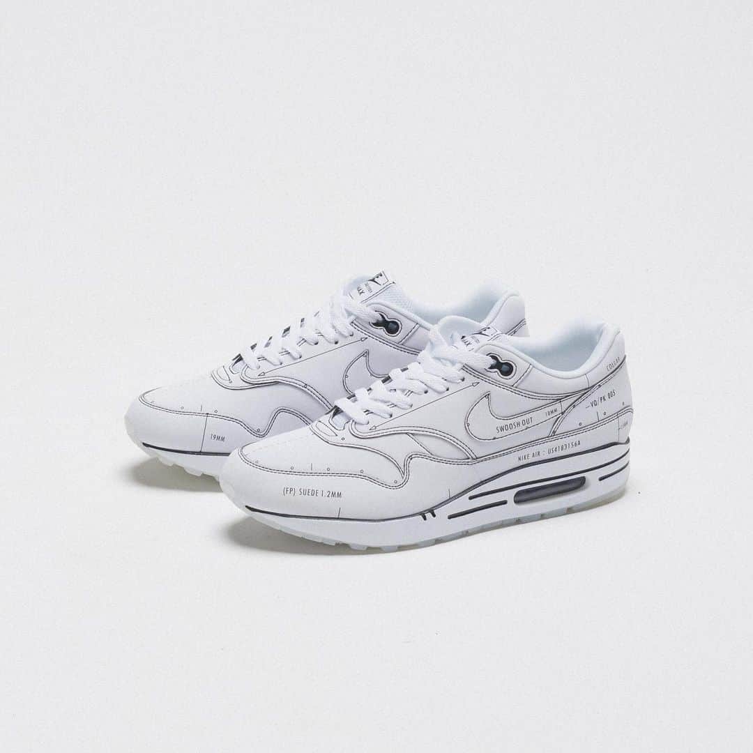 UNDFTDさんのインスタグラム写真 - (UNDFTDInstagram)「Nike Air Max 1 Tinker “Schematic” // Available Now at All Undefeated Chapter Stores」8月10日 1時03分 - undefeatedinc