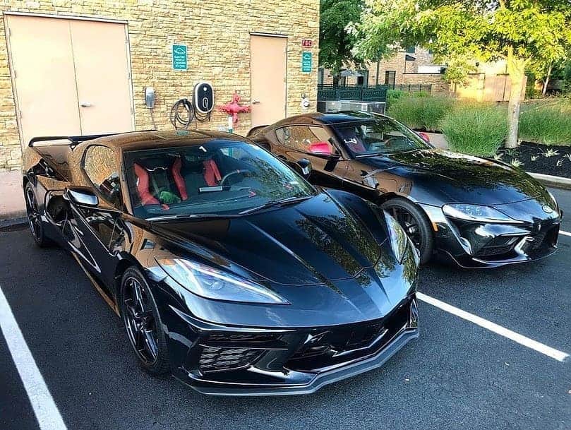 Kik:SoLeimanRTさんのインスタグラム写真 - (Kik:SoLeimanRTInstagram)「2020 Supra or 2020 Corvette C8? Photos by @thestradman  #Supra #C8」8月10日 1時09分 - carinstagram