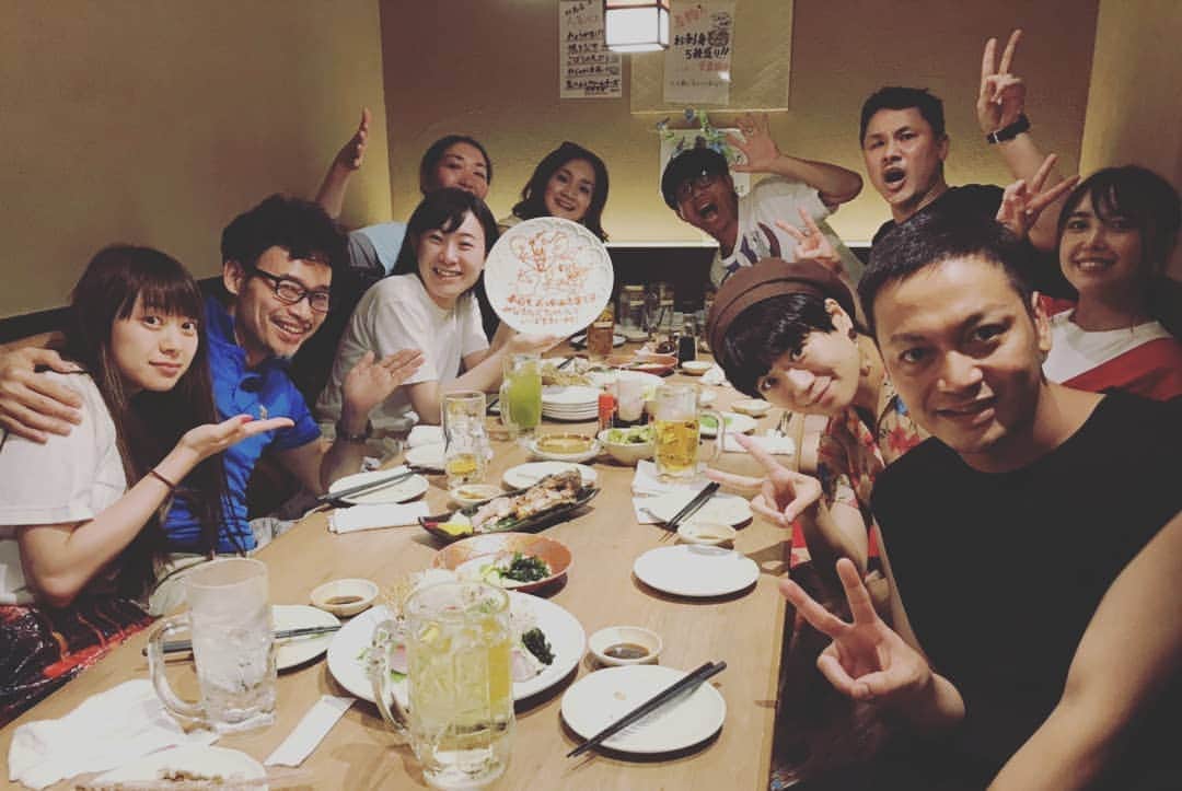 海老澤健次さんのインスタグラム写真 - (海老澤健次Instagram)「名古屋公演も残り3公演。 先日、大好きな竹若さん、安藤さんのサプライズバースデーをしました。二人共喜んでくれて嬉しかったな(●´ϖ`●) #海老澤健次」8月10日 11時26分 - ebisawa_kenji