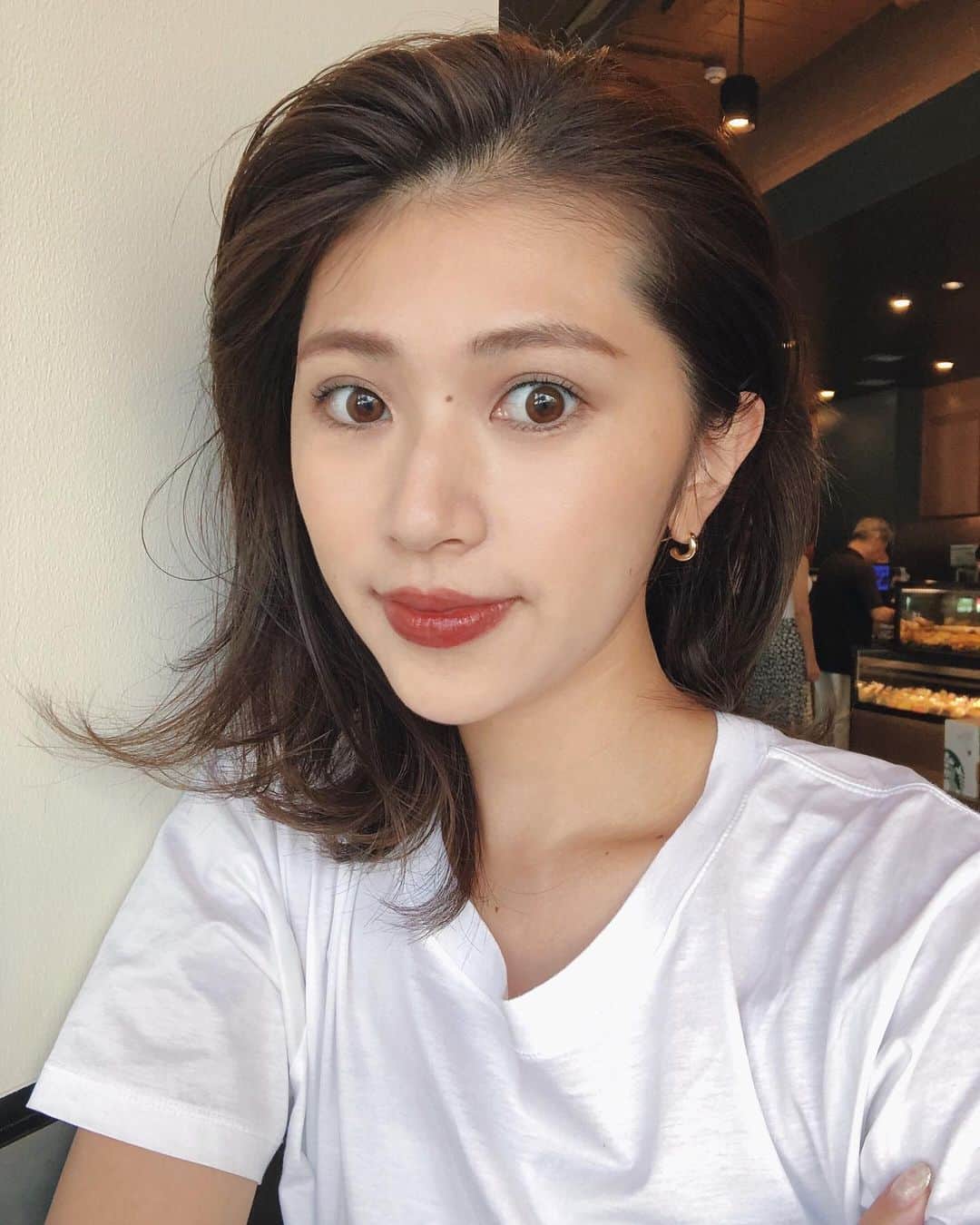 藤原菜摘さんのインスタグラム写真 藤原菜摘instagram 菜摘の美容事情 絢香さん Ayyoga Total Health Produce さんのパーソナルおわりの1枚 1時間で肩落ちて胸開いてめっちゃ身体変わったし 触ってないのに顔のパーツがくっきり やっぱり顔