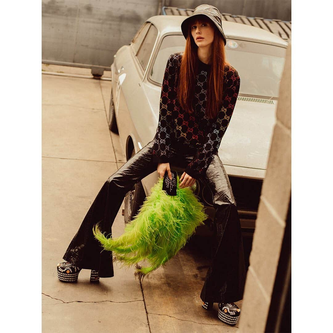 Faith Picozziさんのインスタグラム写真 - (Faith PicozziInstagram)「Gucci Auto 7️⃣ #gucci #fashion #style #alessandromichele #redhead #model 📸 @nicholasmaggio 🎨 @rima_rama 👗 @faithpicozzicreative Wearing @gucci @alessandro_michele 🕺 @filip.milenkovic 💃 @faithpicozzi」8月10日 3時26分 - faithpicozzi