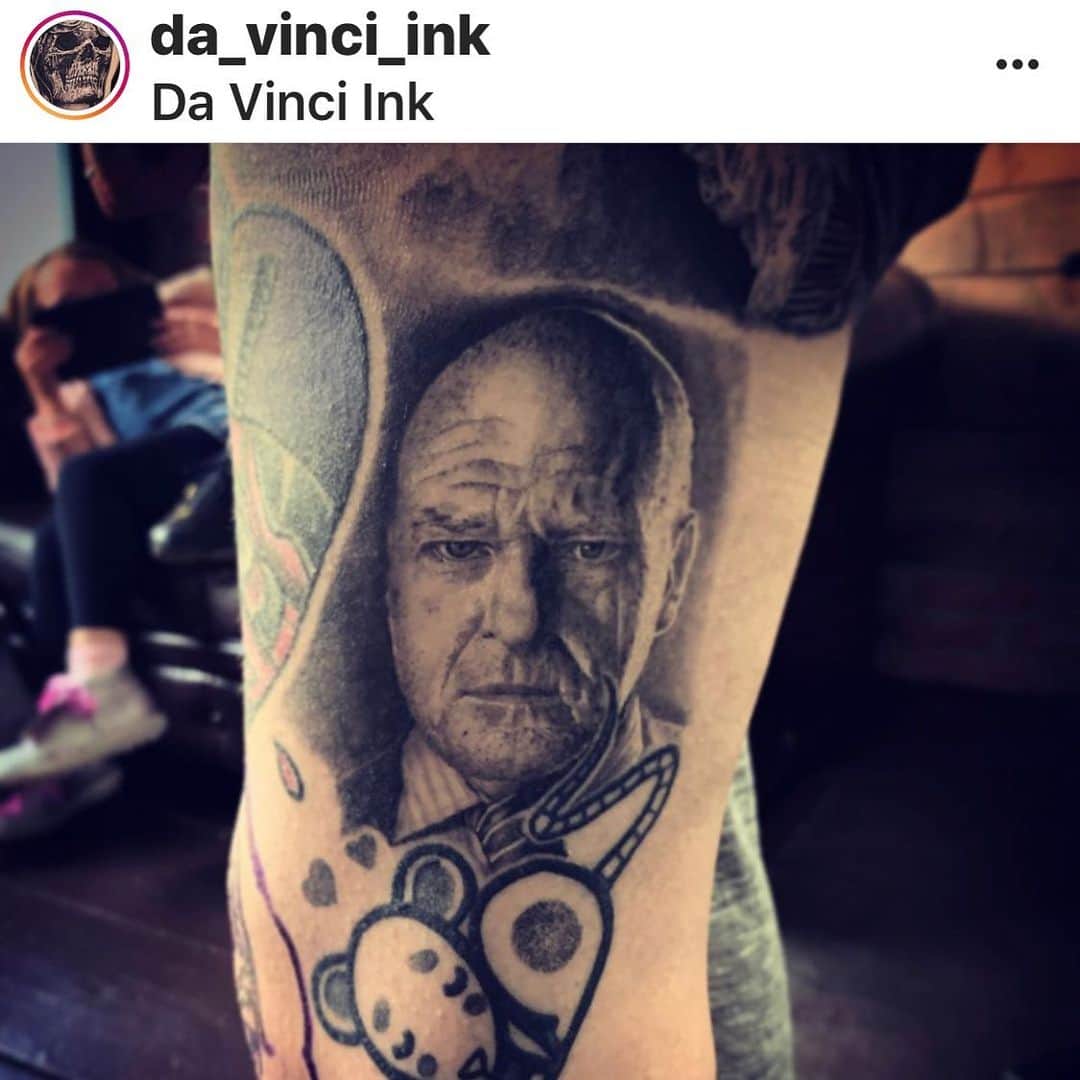 ディーン・ノリスのインスタグラム：「Hey @da_vinci_ink !! Nice work!」