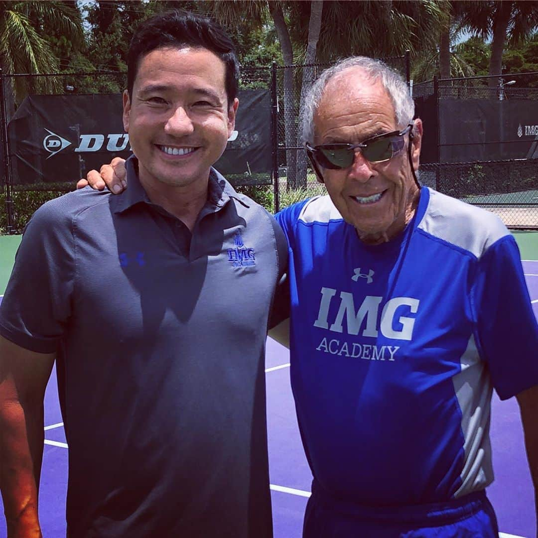 中村豊さんのインスタグラム写真 - (中村豊Instagram)「@officialnickbollettieri | the youngest 88 yo man alive #respect #imgacademy #legend」8月10日 6時13分 - yutakanakamura_