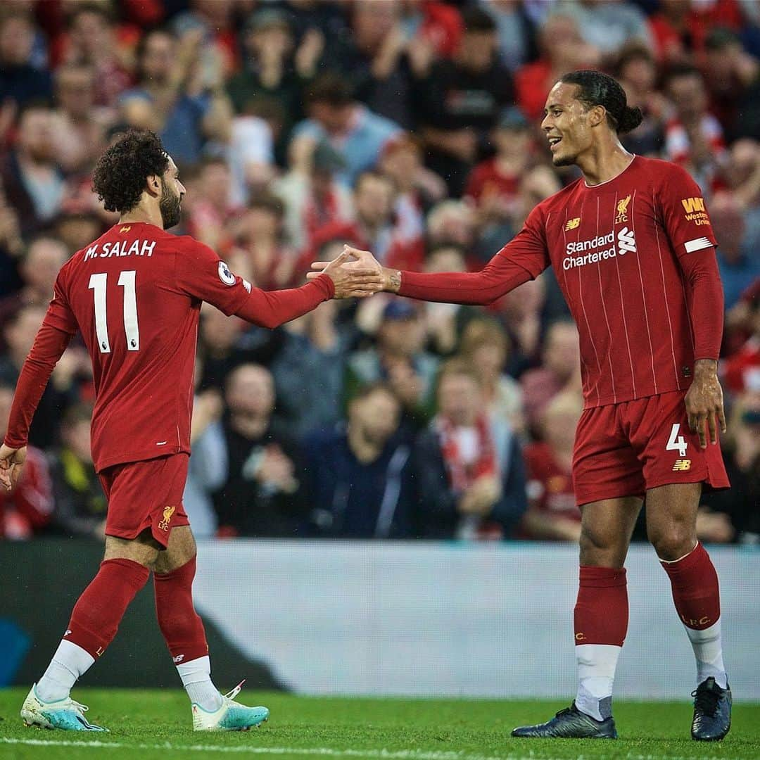 リヴァプールFCさんのインスタグラム写真 - (リヴァプールFCInstagram)「🤜 Mo x VVD 🤛」8月10日 6時20分 - liverpoolfc