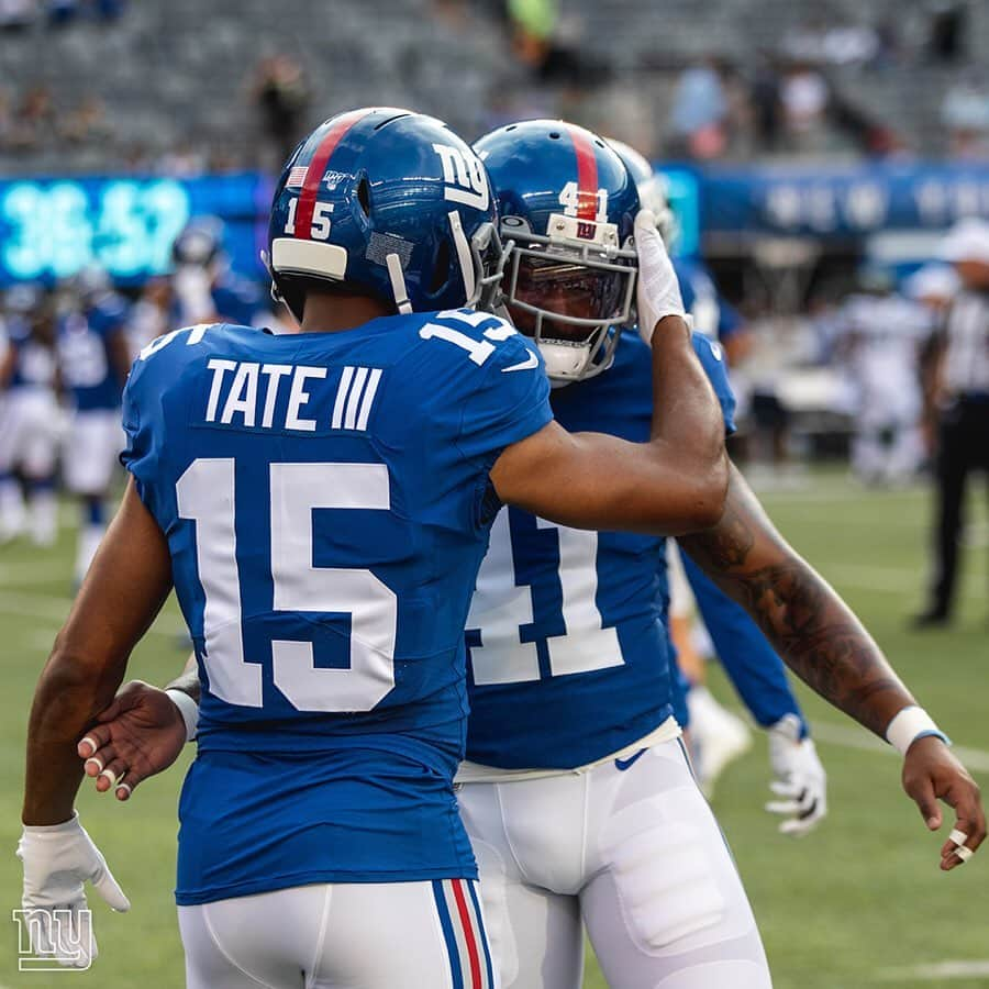 New York Giantsさんのインスタグラム写真 - (New York GiantsInstagram)「Can’t wait to do it again 😏 #GiantsPride」8月10日 6時38分 - nygiants