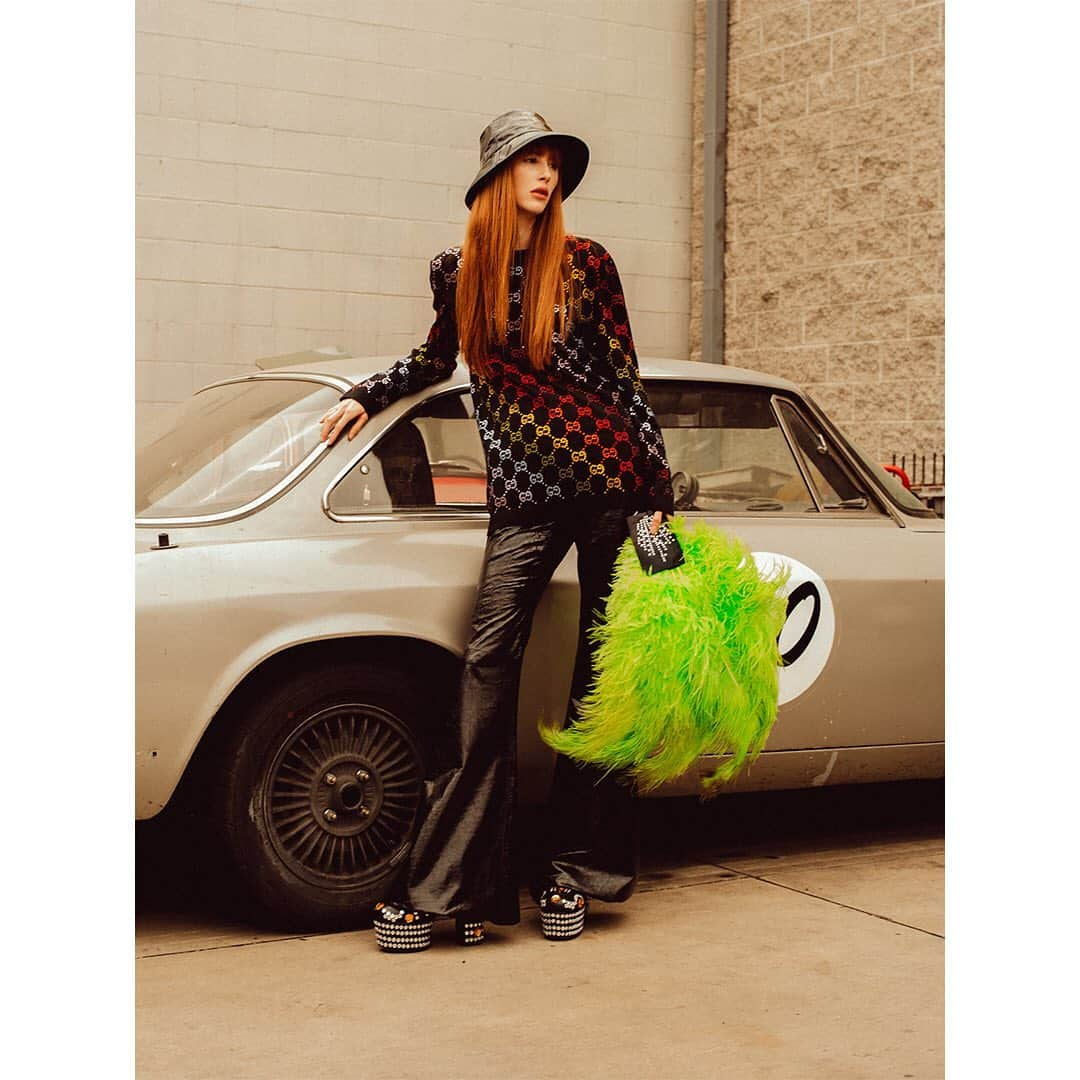 Faith Picozziさんのインスタグラム写真 - (Faith PicozziInstagram)「Gucci Auto 9️⃣ #gucci #fashion #style #alessandromichele #redhead #model 📸 @nicholasmaggio 🎨 @rima_rama 👗 @faithpicozzicreative Wearing @gucci @alessandro_michele 🕺 @filip.milenkovic 💃 @faithpicozzi」8月10日 7時02分 - faithpicozzi