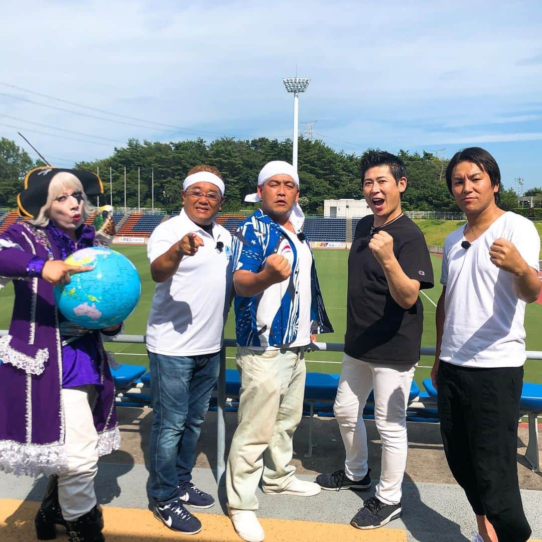 狩野英孝さんのインスタグラム写真 - (狩野英孝Instagram)「昨日は福島県でロケ。。 アチーー。。」8月10日 7時22分 - kano9x