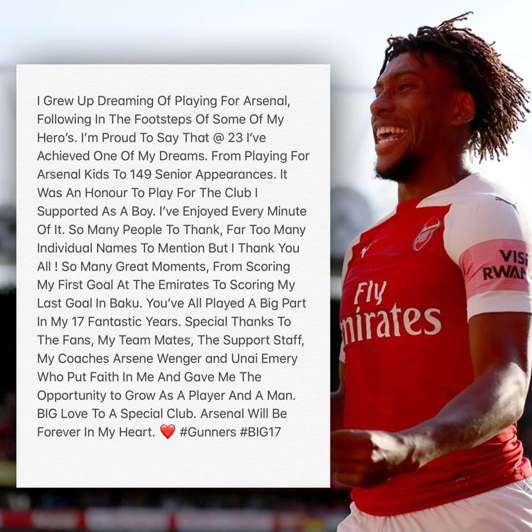 アーセナルfcさんのインスタグラム写真 アーセナルfcinstagram Nothing But Love Alexanderiwobi Iwobi Big17 Onceagunner Alwaysagunner Gunners Arsenal Coyg 8月10日 8時00分 Arsenal