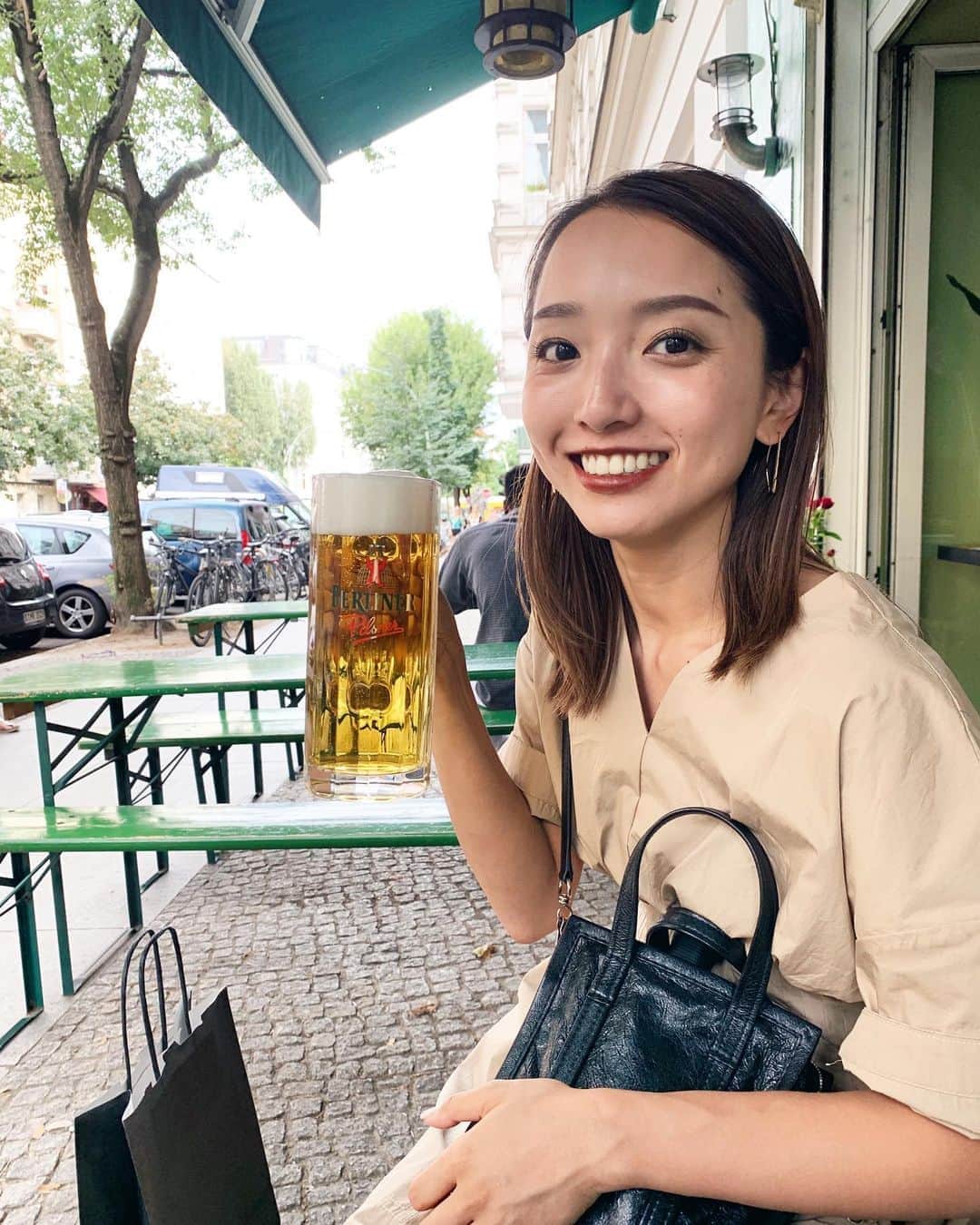 かんだまのインスタグラム：「仕事終わりのビールがたまらんとです🍺」