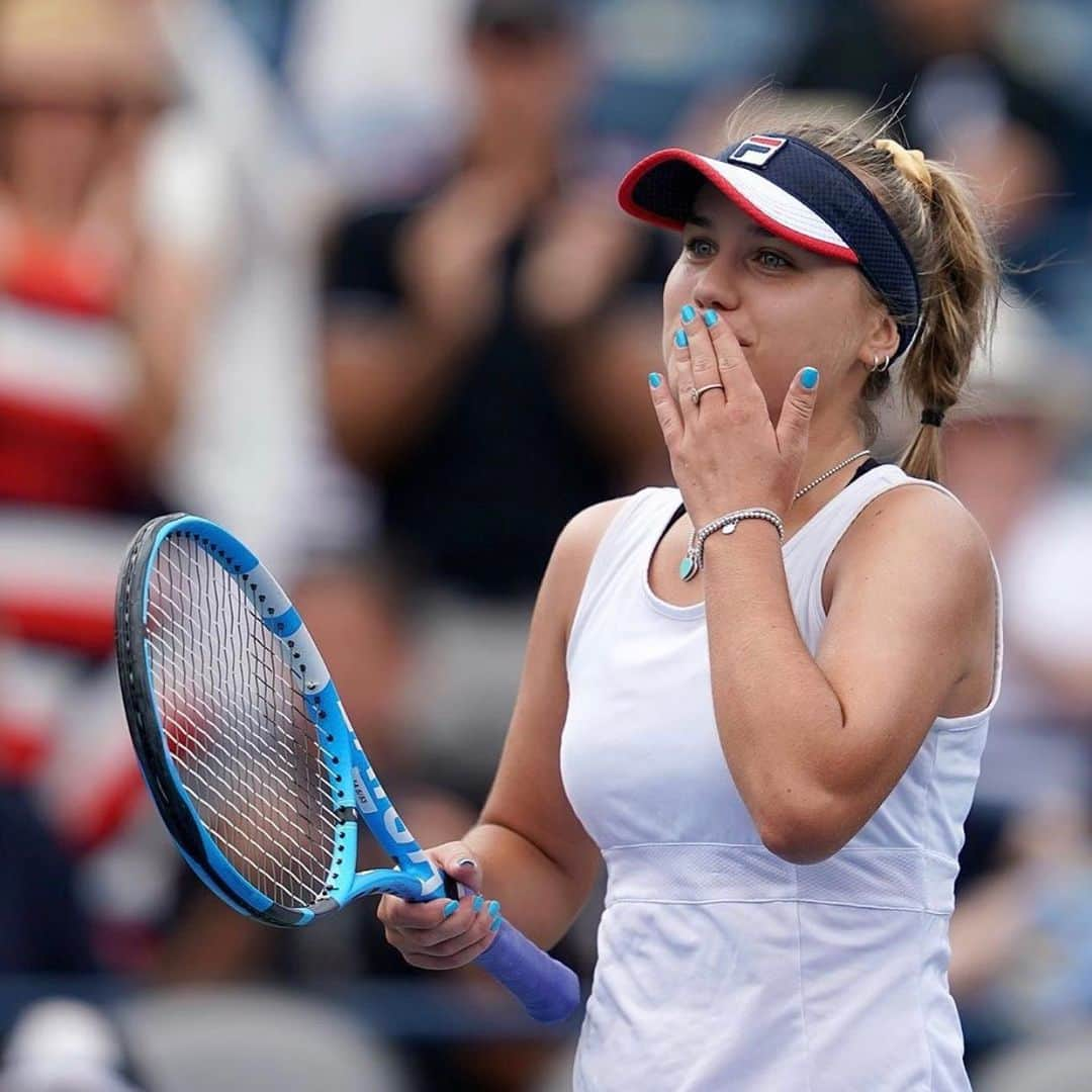 ソフィア・ケニンさんのインスタグラム写真 - (ソフィア・ケニンInstagram)「Semis @rogerscup 🇨🇦😍」8月10日 8時32分 - sofia.kenin