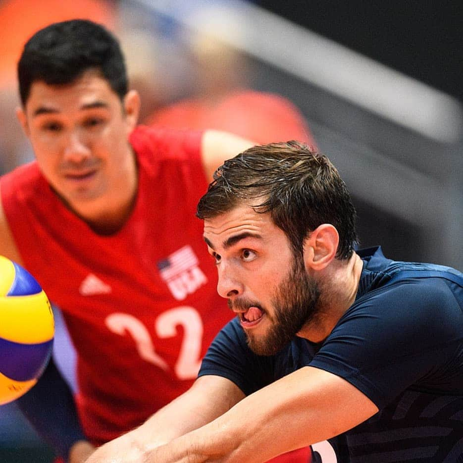 USA Volleyballさんのインスタグラム写真 - (USA VolleyballInstagram)「One down, two to go... The U.S. Men 🇺🇸 beat Belgium 🇧🇪, 25-20, 25-19, 17-25, 25-18 on Friday at the Tokyo Qualification Tournament. --- They play Korea 🇰🇷 on Saturday at 10a PT. Watch live on the Olympic Channel and NBCSports.com/live --- 📷 by FIVB」8月10日 8時43分 - usavolleyball