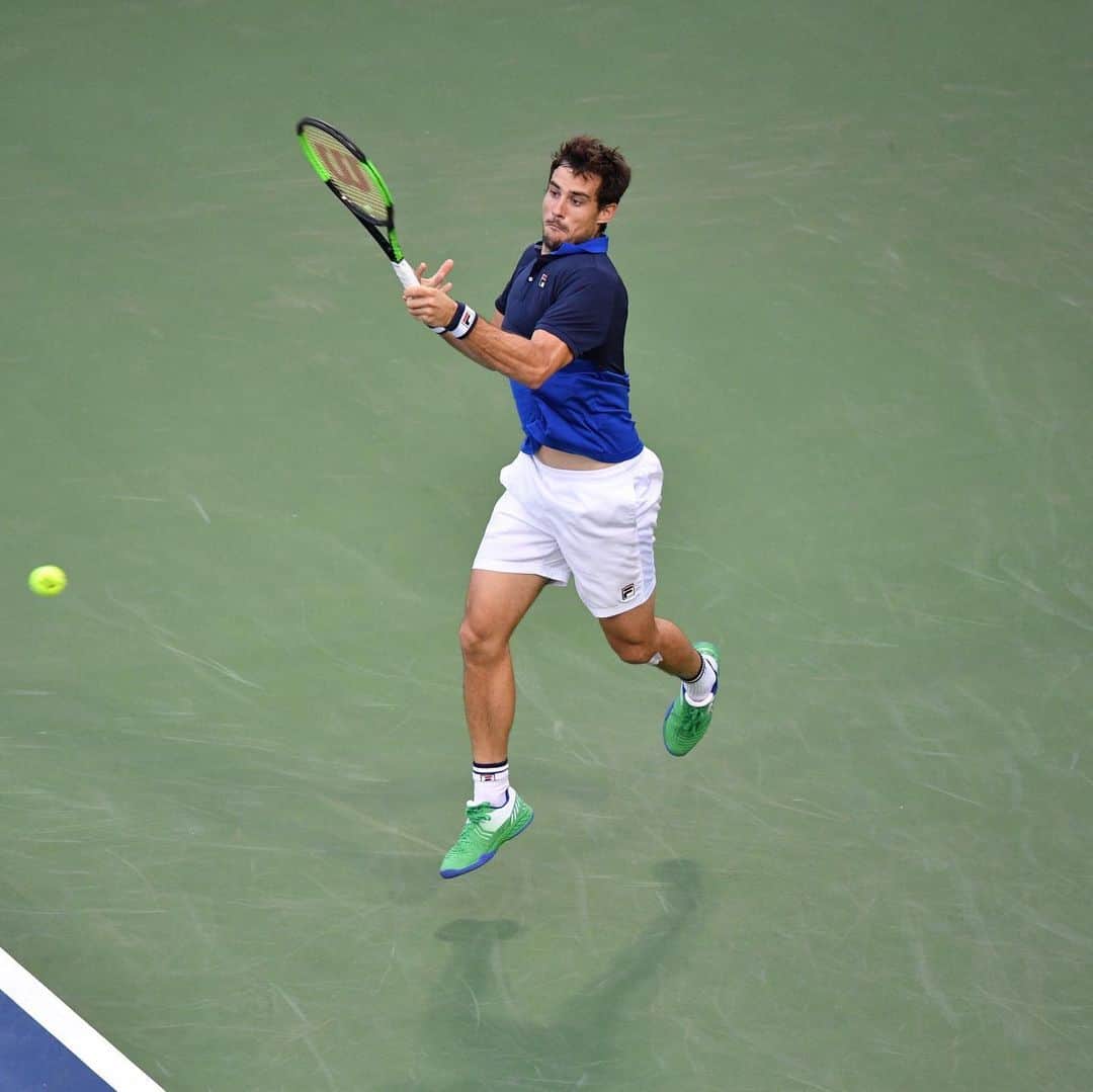 ギド・ページャのインスタグラム：「Terminó otra semana positiva perdiendo contra un gran campeón como Rafa. Seguimos sumando buenas sensaciones para la recta final del año.」