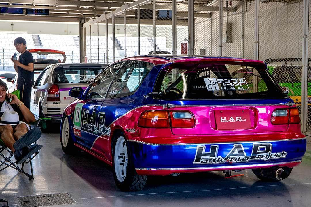 mistbahnさんのインスタグラム写真 - (mistbahnInstagram)「_ HAP (Hawk Auto Project) TEMPLE Honda EG6 CIVIC _ _ Shot on 5-Aug 2019 "HONDA VTEC ONE MAKE RACE Rd.3" at Suzuka International Circuit owner: @suminaoya_hap  photo: @mistbahn _ JP) 2019年8月5日 鈴鹿フルコース(鈴鹿サーキット国際レーシングコース)、ゼロファイターさん主催「HONDA VTEC ONE MAKE RACE Rd.3」。 _ _ #hondavteconemakerace #zerofighterautocustom #civic #hondacivic #ホンダシビック #シビック #ctr #acuractr #eg6 #eg #egcivic #hap #hawkautoproject #aslan_inc_japan #bseries #b16 #b18 #b16a #b18c #osakajdm #kanjo #kanjostyle #kanjoracer #kanjozoku #templeracing #テンプルレーシング #trackcar #timeattack #timeattackjapan #hondasontrack」8月10日 9時24分 - mistbahn