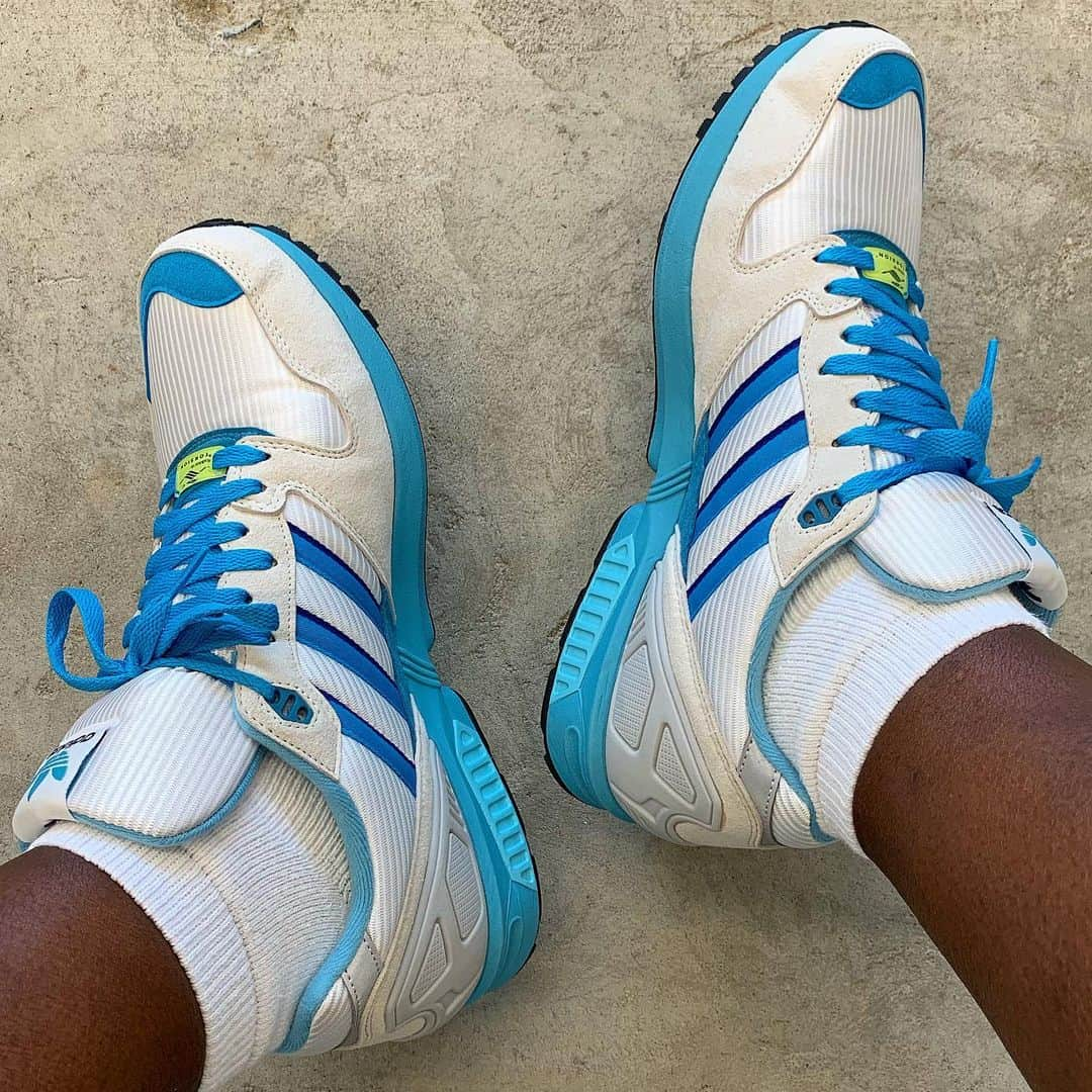 DJ Clark Kentさんのインスタグラム写真 - (DJ Clark KentInstagram)「#KickGameProper @adidasoriginals ZX 5000 • #StayFRESH」8月10日 9時36分 - djclarkkent