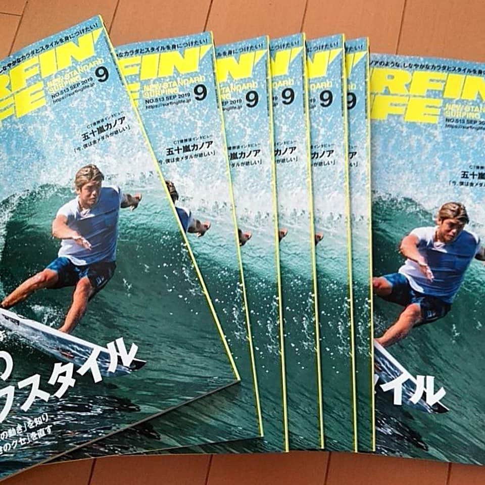 五十嵐カノアさんのインスタグラム写真 - (五十嵐カノアInstagram)「Cover of the new @surfinlifemag 🥵 so grateful. Thank you. サーフィンライフ9月号の表紙になってます。僕のインタビューも載ってますので見てください。」8月10日 10時31分 - kanoaigarashi