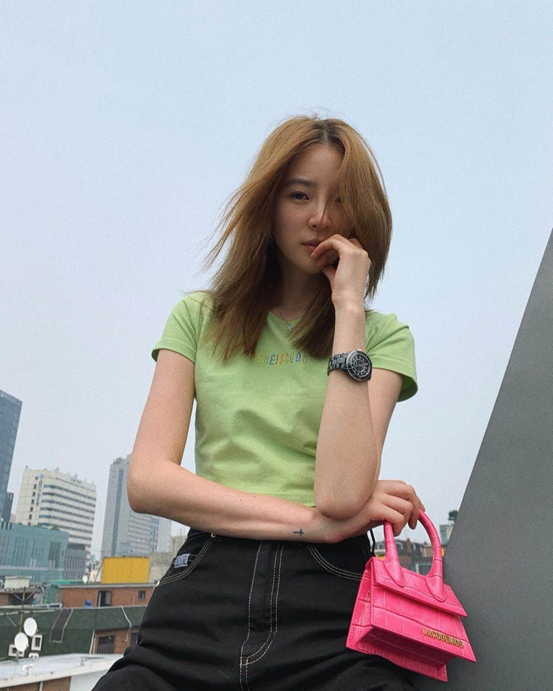 アイリーン・キムさんのインスタグラム写真 - (アイリーン・キムInstagram)「Just casual💚」7月17日 18時43分 - ireneisgood