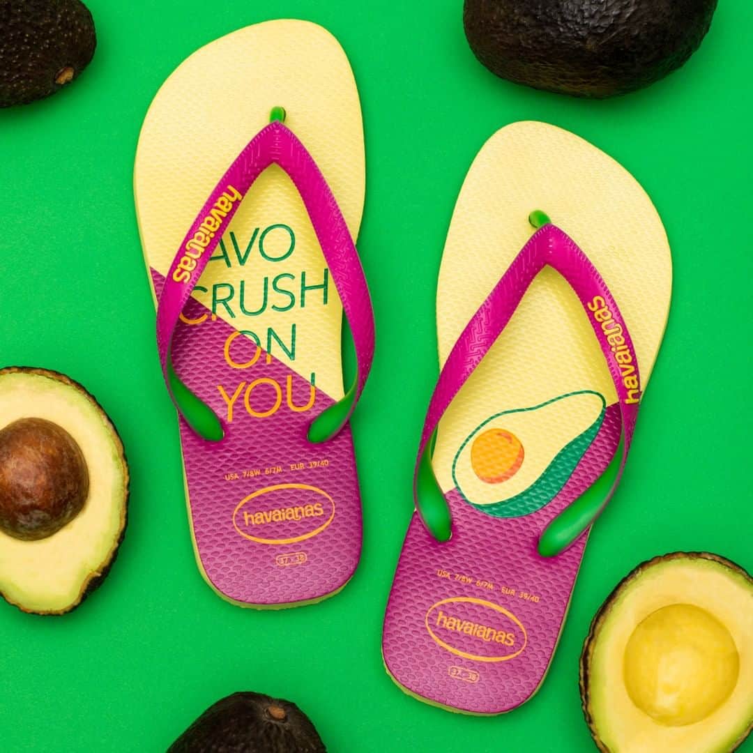Havaianas Europeさんのインスタグラム写真 - (Havaianas EuropeInstagram)「Our new Top Cool style is here to Guac your world. 😜🥑 #fit #healthy #avocado」7月17日 19時30分 - havaianaseurope