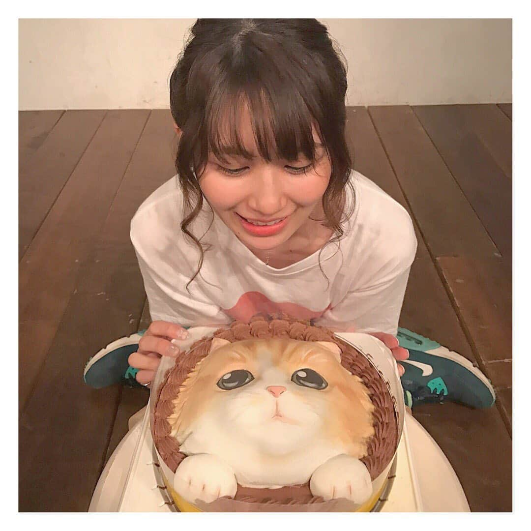 森杏奈さんのインスタグラム写真 - (森杏奈Instagram)「ㅤㅤㅤㅤㅤㅤㅤㅤㅤㅤㅤㅤㅤ ㅤㅤㅤㅤㅤㅤㅤㅤㅤㅤㅤㅤㅤ このケーキは食べるのに勇気が必要でした🐱♥ かわいいいいい🤤 ㅤㅤㅤㅤㅤㅤㅤㅤㅤㅤㅤㅤㅤ これ、2017年3月25日だって！😳 ㅤㅤㅤㅤㅤㅤㅤㅤㅤㅤㅤㅤㅤ thankyou!! ㅤㅤㅤㅤㅤㅤㅤㅤㅤㅤㅤㅤㅤ #猫 #cat #ケーキ #cake  ㅤㅤㅤㅤㅤㅤㅤㅤㅤㅤㅤㅤㅤ」7月17日 19時44分 - _morianna