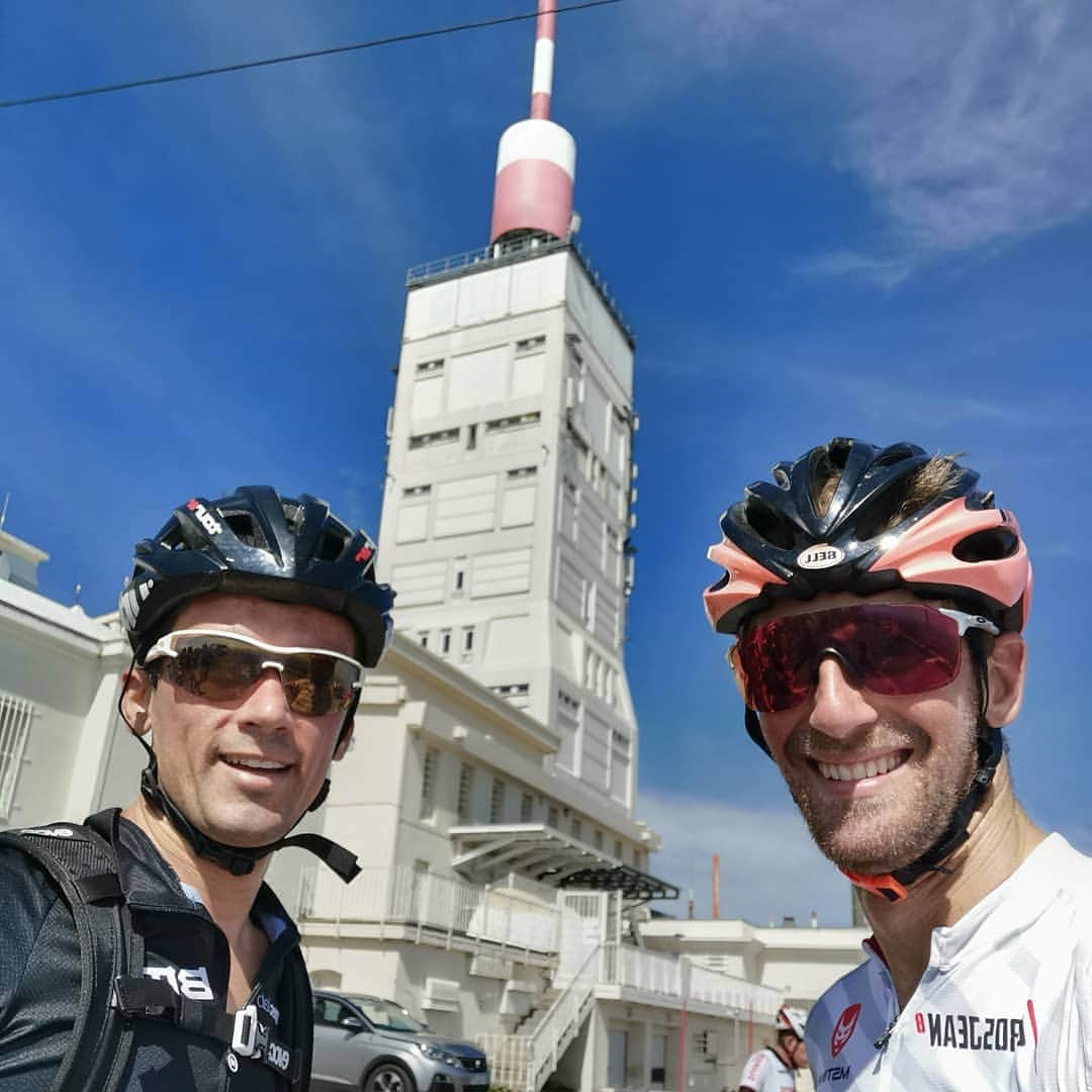 ロマン・グロージャンさんのインスタグラム写真 - (ロマン・グロージャンInstagram)「Unique ! Such a great climb and that view 👌」7月17日 19時45分 - grosjeanromain