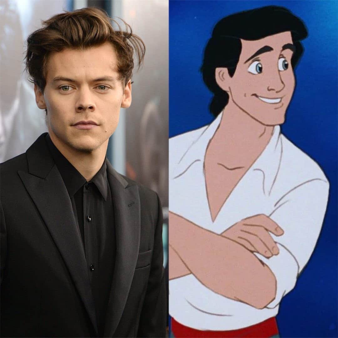 E! Onlineさんのインスタグラム写真 - (E! OnlineInstagram)「Harry Styles is rumored to be playing Prince Eric in #TheLittleMermaid live-action movie. What do you think—do you want him to be part of your world? (📷: Getty Images, Disney)」7月17日 11時01分 - enews