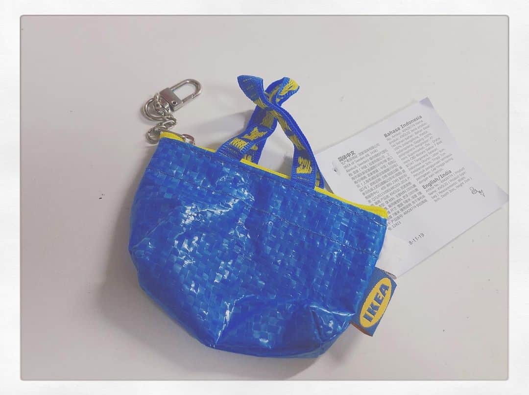 青葉ひなりさんのインスタグラム写真 - (青葉ひなりInstagram)「パパが買ってきてくれたIKEAのキーホルダーがかわいすぎた…♡ IKEAのショッパー衣装とか入るし よく愛用してる😊  #instagood #ikea」7月17日 11時04分 - hinari_festive