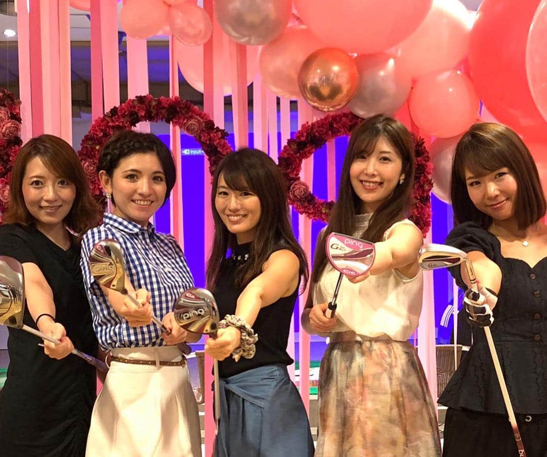 大河内美紗さんのインスタグラム写真 - (大河内美紗Instagram)「pingスイーツ可愛い❤️試打しながらも気づけば女子会♪ #ping女子 #Gle2 #ピン #ゴルフクラブ #ゴルフ女子 #グリッジ#gridge」7月17日 11時20分 - misa_okochi