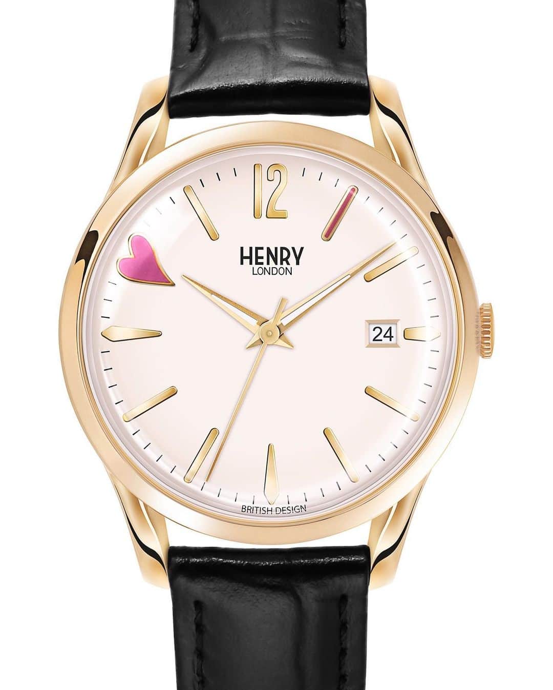 伊藤千晃さんのインスタグラム写真 - (伊藤千晃Instagram)「やっとできました〜😆🎉🎁 腕時計ブランド「ヘンリーロンドン」と コラボ腕時計を作っちゃいました！！ 1時と10時の位置に赤いポイントを入れて レザーベルトで落ち着いた雰囲気にしてみました❤️ ブラックベルトタイプはTiCTAC限定発売⌚️ 今回だけの特別なヘンリーロンドンをぜひ手に取ってみてくださいね✨  #ヘンリーロンドン  #henrylondon  #腕時計」7月17日 12時09分 - kikichiaki