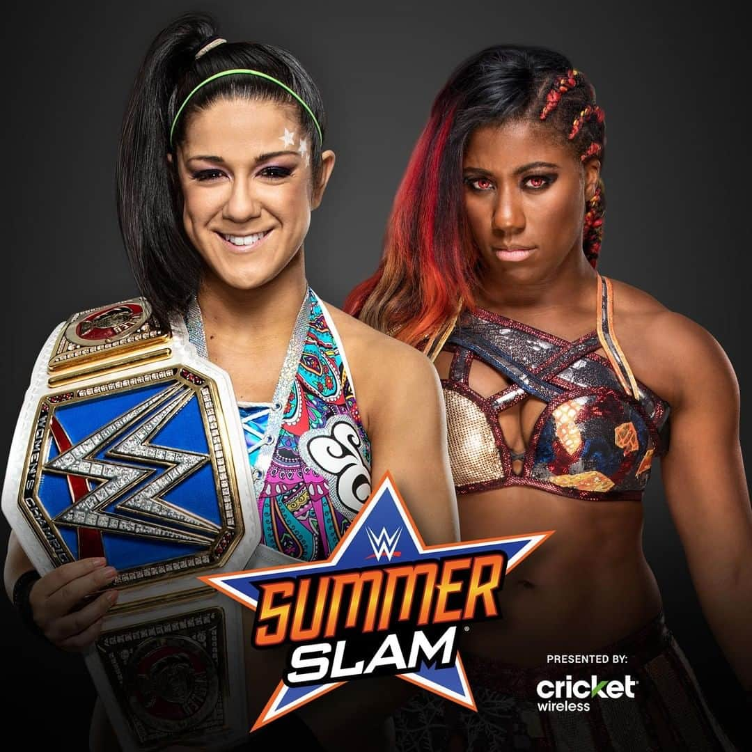 WWEさんのインスタグラム写真 - (WWEInstagram)「It's official. @itsmebayley will defend her #SDLive #WomensTitle against @wwe_embermoon at #SummerSlam! 🤗🔥」7月17日 13時00分 - wwe