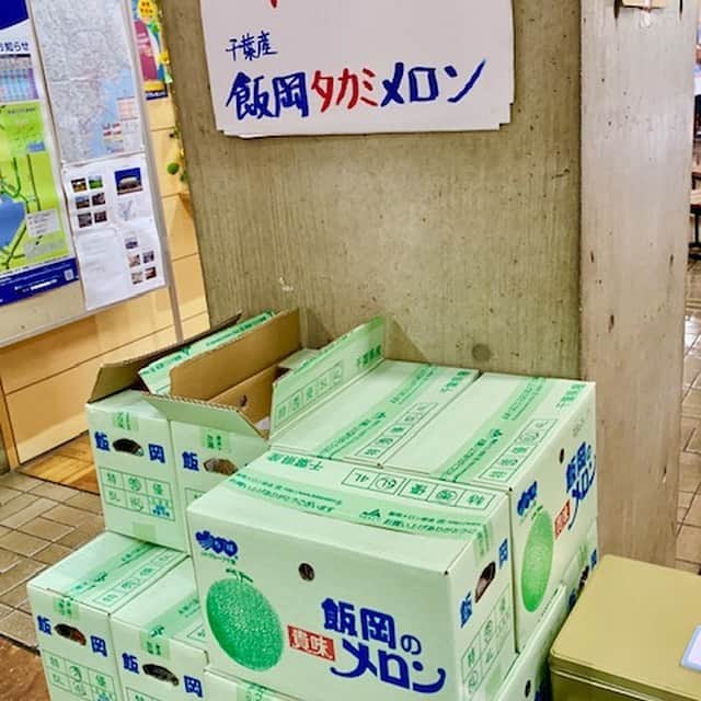 道の駅やちよさんのインスタグラム写真 - (道の駅やちよInstagram)「クラフト直売所から ＼新鮮採れたて情報／ 本日のおすすめは！ ■千葉産「飯岡タカミメロン」一箱1.200円！お買い得！ ■八千代産「姫とうがん」今が旬！ ■八千代産「葉しょうが」おつまみに！ 是非！道の駅やちよの直売所クラフトへ！ #道の駅やちよ　#とうがん　#生姜　#メロン　#八千代市」7月17日 13時42分 - michinoeki_yachiyo090720