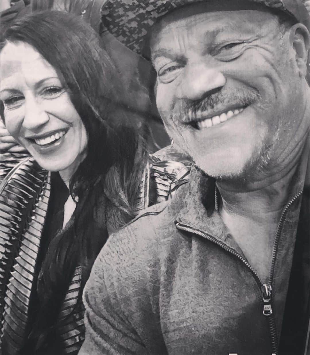 Phil Heathのインスタグラム：「Year 2060- Our teeth are still attached and I’m on swole💪🏽 we got this @shuriecremona 😂 #OldAF #WeStillHaveItGoingOn #TwinFlame」