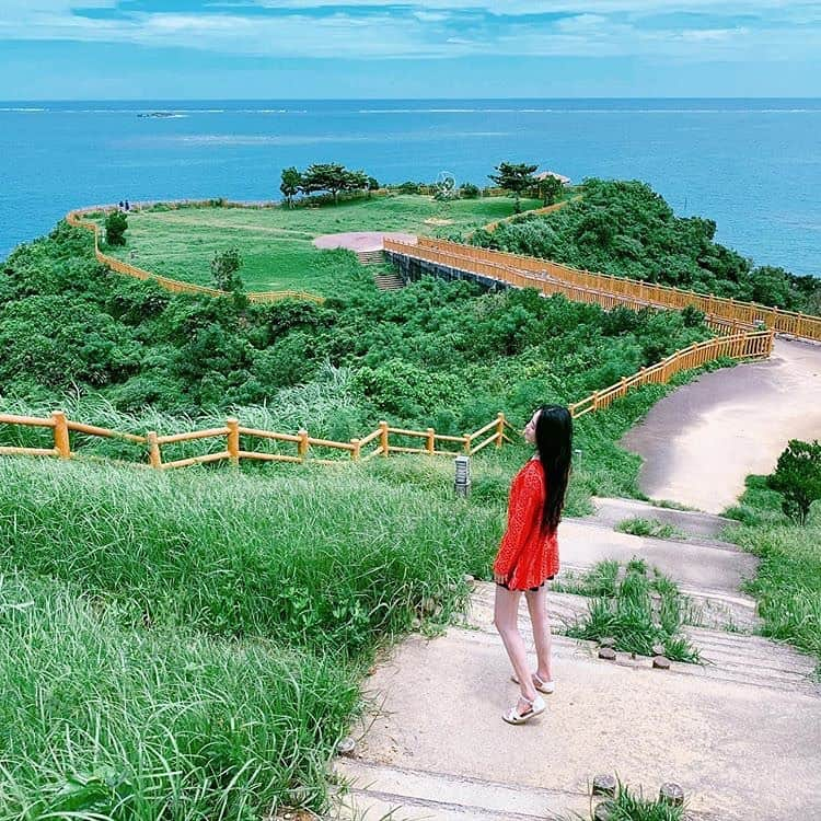 Be.okinawaさんのインスタグラム写真 - (Be.okinawaInstagram)「Here's a hidden gem kept out of sight from the crowd. Share us your favorite spots that you found while visiting Okinawa! 📷:@liewe39  #capechinenpark #nanjocity #知念岬公園 #南城市 #지넨미사키공원 #난조시 #知念岬 #南城 #park #oceanview #beokinawa #visitokinawa」7月17日 16時37分 - visitokinawajapan