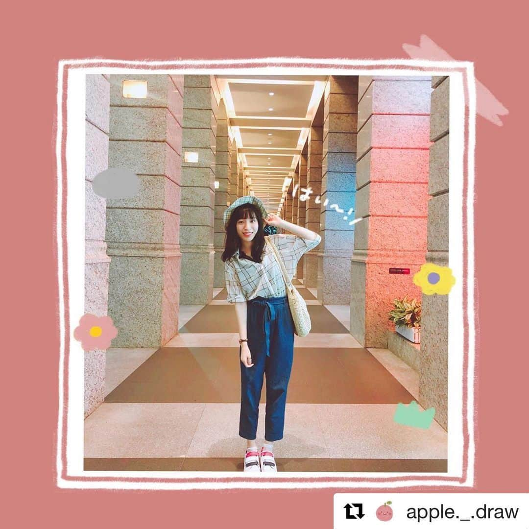 LOWRYS FARM-TWさんのインスタグラム写真 - (LOWRYS FARM-TWInstagram)「謝謝插畫家 @apple._.design 穿搭分享！  SALE全面4折起!! <期間限定優惠💕> 單筆消費滿$2500現抵$300，活動只到7/21止~ . #lowrysfarm#ローリーズファーム#item#ブラウス#大人カジュアル#blouse#レースブラウスコーデ#大人カジュアルコーデ#モノトーンコーデ #new #lf_tw #summer #summeroutfit #summerfashion #lookbook #style #snap #穿搭 #コーデ #sale #repost」7月17日 17時11分 - lowrysfarm_tw