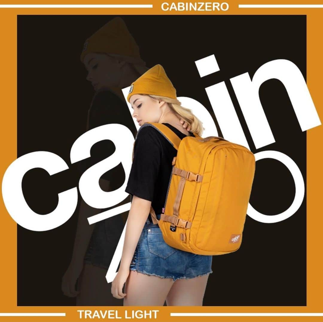 CABINZEROさんのインスタグラム写真 - (CABINZEROInstagram)「Do you like this color??? 😉#cabinzero your #travel your #style your #comfortablefashion your  #travellight your #orangechill your #life 📸🗺✈️⛴🛤 😁」7月17日 17時10分 - cabinzero