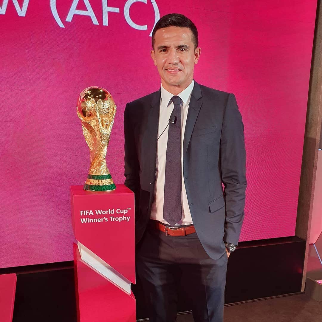 ティム・ケーヒルさんのインスタグラム写真 - (ティム・ケーヒルInstagram)「Ready for the @fifaworldcup Qatar 2022 Preliminary Draw for AFC @theafchub ⚽️🌍🏆」7月17日 17時52分 - tim_cahill