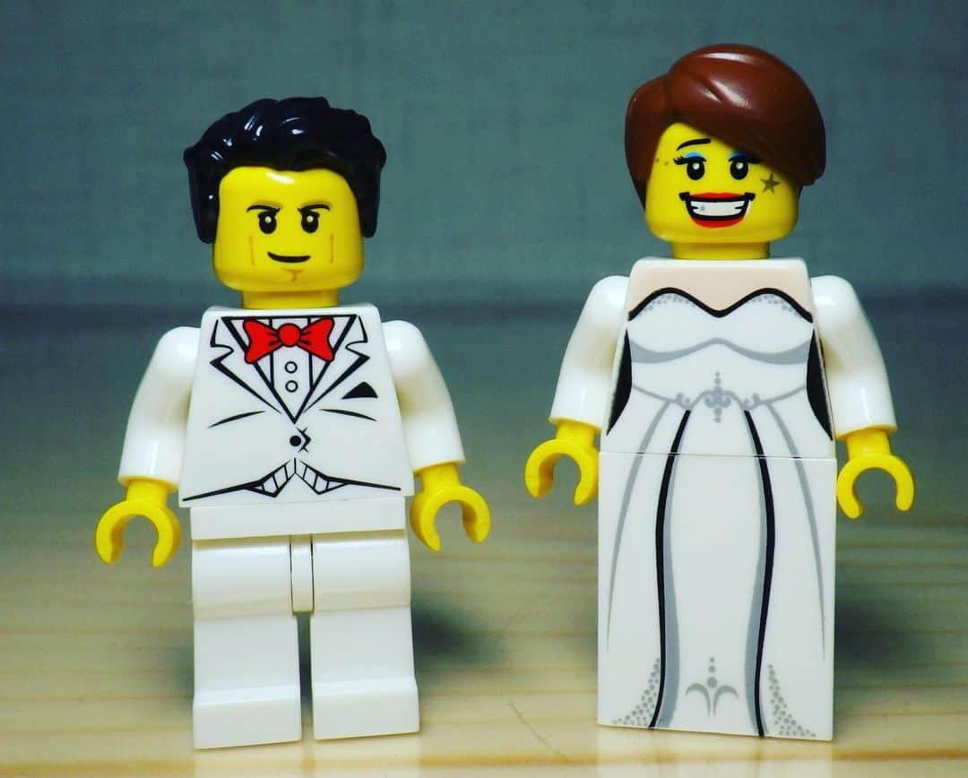 日出郎さんのインスタグラム写真 - (日出郎Instagram)「LEGO  fake wedding versionnnnnn❤️ #日出郎  #渡辺裕太  #lego  #お写真ありがとう」7月18日 3時56分 - hiderou1030