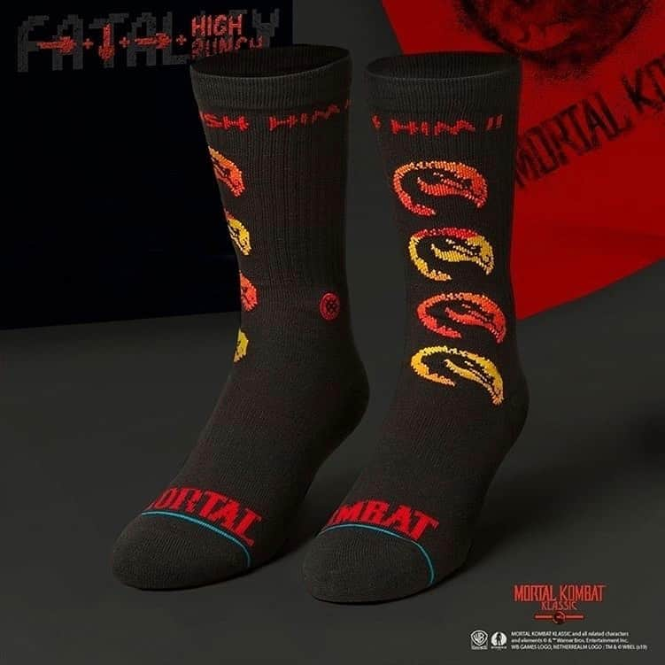 Stance Japanさんのインスタグラム写真 - (Stance JapanInstagram)「モータルコンバット(Mortal Kombat) コラボソックスが限定数量リリース。モーコンは1992年に登場した懐かしの対戦型格闘ゲーム🕹️ #mortalkombat #モータルコンバット  #モーコン #サブゼロ #スコーピオン #アーケード  #ゲーム #ありきたりはつまらない」7月17日 20時47分 - stance_japan