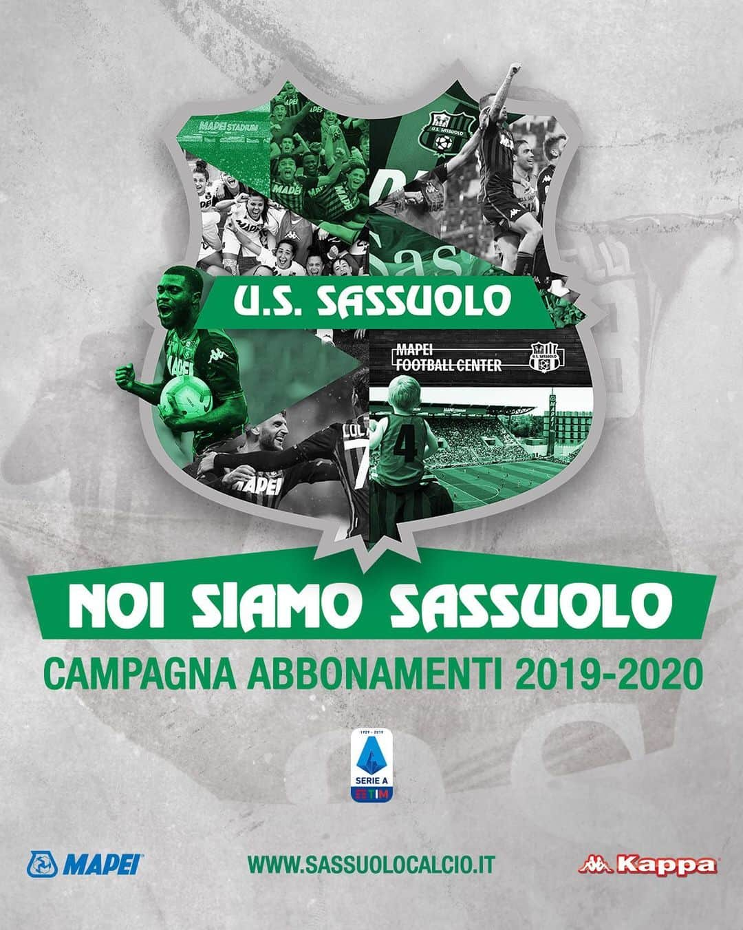 USサッスオーロ・カルチョさんのインスタグラム写真 - (USサッスオーロ・カルチョInstagram)「Fai parte anche tu della nostra famiglia! 🖤💚🖤💚 Collegati su www.sassuolocalcio.it e scopri tutte le info sulla nuova #CampagnaAbbonamenti 😉  #ForzaSasol 🖤💚 #NoiSiamoSassuolo」7月17日 20時52分 - sassuolocalcio