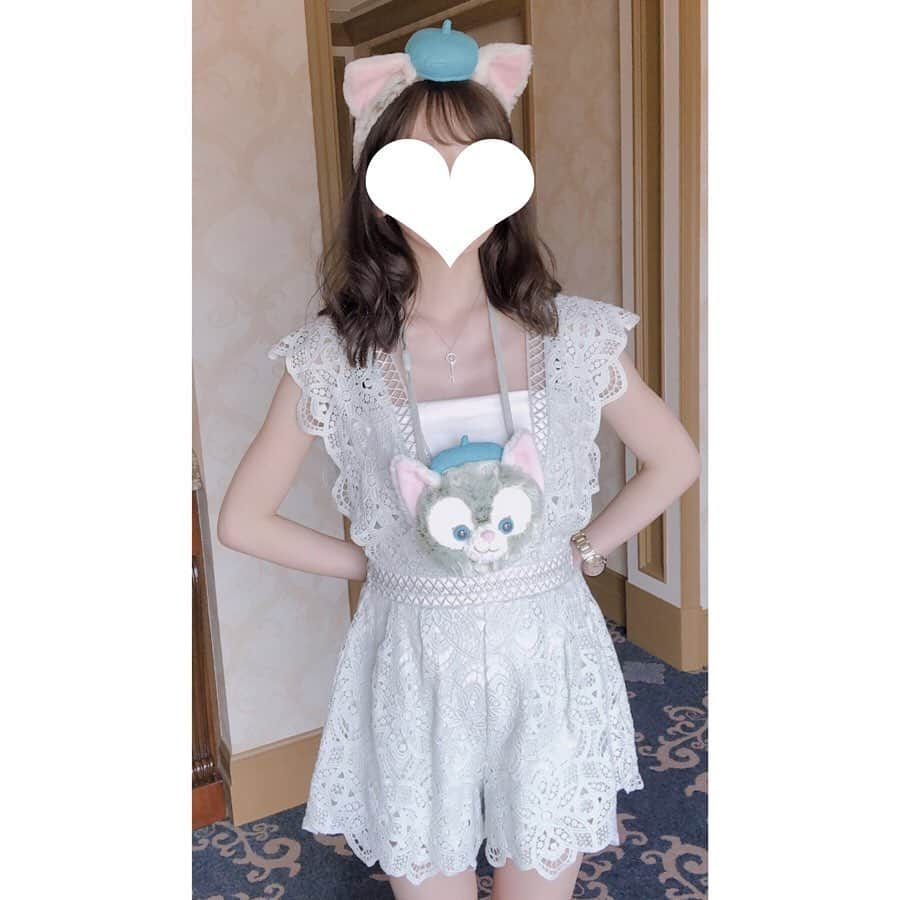 おまみさんのインスタグラム写真 - (おまみInstagram)「＊﻿ today's gelatoni code 。！﻿ ﻿ ﻿ DMでたくさん質問いただいので 。。﻿ ﻿ ジェラトーニコーデで着てたお洋服は@snidel_official です 。♡﻿ ﻿ 意外にマッチしてくれてジェラトーニだ！ってキャストさんも言ってくれました 。！笑﻿ ﻿ ﻿ #disney #disneysea #code #coordinate #fashion #snidel #disneyresort #gelatoni #gelatonicode #rompers #disneycode #disneycoordinate #コーデ #コーデ記録 #ファッション #ファッションコーデ #コーディネート #ディズニー #ディズニーシー #ディズニーコーデ #ジェラトーニコーデ #ジェラトーニ #ダッフィーフレンズ #スナイデル #ロンパース #ジェラトーニバウンド #daffyfriends #ディズニーグッズ #ディズニーリゾート #tokyodisney」7月17日 22時28分 - 0mm157
